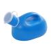 Male Urinal Portable 2000ML Mens Potty Pee Bottle Collector Travel Toilet (Blue) Happy
