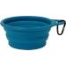 Buy Ohmo 800ml Foldable Dog Bowl - Portable Travel Water Bowl for Medium to Large Pets in Peacock Blue - Buy Online on GoSupps.com