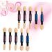 FOMIYES 10pcs Blending Brush Makeup Brush Eye Shadow Applicator Eye Shadow Brush Eye Shadow Stick Mix Miss - Buy Online on GoSupps.com
