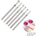 6Pcs Stainless Steel Nail Drill Bit Set for Manicure Accessories - Nail Art File Bits Tools (#3) - Buy Online on GoSupps.com