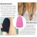 Bvanzo Exfoliating Glove for Dead Skin and Fake Tan Removal - Shower Mitt for Skin Refreshing and Cleansing - Pink - Buy Online on GoSupps.com