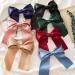 scicent Girls Hair Bows 3 Pieces Hair Clips for Styling Bow Hair Clips Solid Color Hair Bows for Girls and Women Bowknot Hairpin Fashion Bow Hair Clip with Silky Satin Soft Bow Hair Barrette - 28319 - Buy Online on GoSupps.com