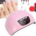 UV-LED Nail Lamp 54W | Professional Nail Gel Dryer with 18 Light Chips | Portable Manicure Tool for Home & Salon - Buy Online on GoSupps.com