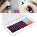 Rainbow Colored False Eyelashes | Gradient 12mm Fake Eyelash Extensions for Stunning Looks | International Shipping Available - Buy Online on GoSupps.com