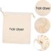 SKISUNO Travel Blow Dryer Cover Travel Guest Storage Blow Bag Organizer Dryer Canvas Portable Beige For Room by Draw Modeling 33x30cm Beige - Buy Online on GoSupps.com