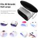 Nail Arm Rest - Non Slip Microfiber Leather Hand Pillow for Manicure Techs in Black - Buy Online on GoSupps.com