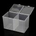 Storage Holder SOFEA Remover Paper Makeup Cotton Pad Storage Box Rhinestone Nail Art Tools Container - Buy Online on GoSupps.com
