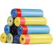Drawstring Trash Bags Small Kitchen Garbage Bag Strong For Bathroom Bedroom Tear 75/15 Counts 15pcs/Roll - Buy Online on GoSupps.com