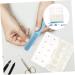 Mikinona 1 Set Nail Set Nail Tips Nails Nail Buffer Block Plastic Nail French Manicure Kit Nail Grinding Bar Nail Grooming Kit Manicure Clippers Fingernail Stainless Steel Artificial 13X7cm Assorted Color 3 - Buy Online on GoSupps.com