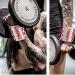 TAVIEW Wrist Wraps - Heavy Duty Thumb Loop for Weightlifting, Powerlifting & Cross Training - 18 Red & White - Men and Women's Gym Workout Accessories - Buy Online on GoSupps.com