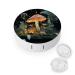 Contact Lens Case Butterfly Mushroom Portable Travel Contact Lens Box Contact Lens Storage Box