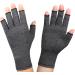 Buy Cotton Compression Arthritis Gloves | Breathable Nonslip Fingerless Support for Carpal Tunnel Relief - Buy Online on GoSupps.com
