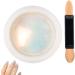 Chrome Nail Powder Metallic Nail Art Pigment Powder Iridescent Pigment Pearly Highlight with Sponge Stick for Weddingchrome nail powder nail glitter powder pearl nail powder - Buy Online on GoSupps.com