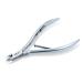 Nghia Professional Stainless Steel Cuticle Nipper C-07 ( D-07) Jaw 16 Osimihome Cuticle Cutter Trimmer Manicure Tools with Double Spring Perfect Nail Care Tool at Home Spa Saloon 1 Count (Pack of 1)