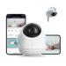 Simshine Baby Monitor  Wi-Fi HD Video Camera, Baby Camera Monitor with Crying Detection, Sleep Analytics and AI Snapshot and Playback, Two-Way Audio, Free Monthly Fee
