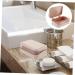 GAXIRE Box Soap Holder Lid Rice Kitchen Soap Case Soap Container Shampoo Small Drainage Shower Plastic Containers Drainer Dish Soap Bar Holder Facial Uk With Cover Pink Travel Abs Bracket Pink 13.5X9CM - Buy Online on GoSupps.com