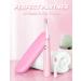 Electric Toothbrush for Adults with Travel Case - 40 000 VPM 8 Brush Heads 5 Modes - 2-Rosa | Ultimate Deep Cleaning Solution - Buy Online on GoSupps.com