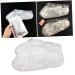 POPETPOP 5sacs Masque Exfoliant Pour Au Lavande De Masque P dicure Pour limination Peaux Mortes Et Odeur Soin Et R parateur 5pcs blanc
