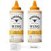 Kinders Garlic Parmesan Dipping Sauce (2 Pack) Bundled With Snack Scout Basting Brush