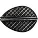 COSMO DARTS FIT Flight PRO Dart Flights D-3 Black - Premium Quality Dart Flights - Buy Online on GoSupps.com