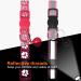 Tagme 2 Pack Pink Katzenollsband f r Kittens | Sicherheitsband mit Name & Telefonnummer | Verstellbar 15-20 cm mit Glocke - Buy Online on GoSupps.com