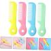 PLAFOPE 4pcs Baby Hair Brush and Comb Set for Gentle Baby Scalp Care - Buy Online on GoSupps.com