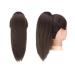 30 cm Brown Synthetic Ponytail Extensions - Smooth Long Straight Braid with Cord Strain for Women | Durable Drawstring Hairpiece - Buy Online on GoSupps.com