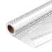 HOMPAL 115 ft Clear Cellophane Wrap Roll (33 in x 115 ft) - Polka Dot Cellophane Roll - Clear Wrap Cellophane Bags - Clear Wrapping Paper to Wrap Gift Baskets - Clear Gift Wrap - Celophane Basket Wrap - Cello Wrap White