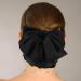 Minkissy Women Hair Clips Black Elastic Bowknot Snood Net Barrette Large Bow Hair Net Bow Knot Hair Clip Bun Cover Hairpin for Lady Women Ribbon Bow Hair Decoration Black Girl Hair Accessories - Buy Online on GoSupps.com