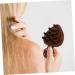 Buy Sewoart Wooden Scalp & Curly Hair Comb | Comfortable Portable Massage Comb for Women | No Static Durable Design | 12.10x8.50cm Brown - Buy Online on GoSupps.com