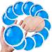 Small Ice Packs 12 Round Reusable Hot Cold Gel Packs for Injuries Mini Gel Cold Pack for Pain Relief Breastfeeding Cold Compress with Cloth Backing & Sleeve for Wisdom Teeth Swelling or Soreness 12 Round Ice Packs & ...