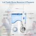 TUREWELL FC162 Water Dental Flosser - 10 Pressure Levels, 8 Tips, 600ML Irrigator for Teeth & Braces Care - Buy Online on GoSupps.com