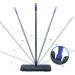 Masthome Microfiber Flip Mop  Flat Dust Mop with 4 Washable Mop Pads Refills and 1 Cleaning Comb  Dual-Action Wet Dry Mop for Hardwood Laminate Ceramic Marble Tile Floor Cleaning Double-Sides Microfiber Mop - Buy Online on GoSupps.com