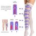 Ted Hose Compression Stockings - Thigh High 15-20 mmHg Anti Embolism Socks for Men and Women | Medical Compression Stockings Post Surgery (Large - Buy Online on GoSupps.com