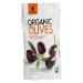 Gaea Organic Snack Pack Pitted Kalamata Olives with Sea Salt and Vinegar - 2.3 oz (Pack of 8) …