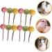 NOLITOY 12pcs Pet Rabbit Snacks Chinchilla Treats Teeth Grinding Sticks Pet Chewing Playthings Animal Petal - Buy Online on GoSupps.com