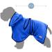 Buy Bella & Balu Dog Bathrobe - Absorbent Microfiber Towel for Post-Swim & Rain Drying | S Size Blue - International Shipping Available - Buy Online on GoSupps.com