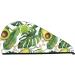 Super Absorbent Watercolor Green Tropical Microfiber Hair Towel Wrap - Quick Dry Coral Velvet for All Hair Types - Buy Online on GoSupps.com