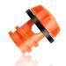 Honoson Cooler Drain Plugs Replacement Compatible with Most Rotomolded Coolers Including Most Major Brands Drain Plugs with Leak-Proof Design Orange