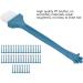 50pcs Shaving Brush Set - Soft Nylon Bristles PP Handle Portable Electric Shaver Cleaning Brushes - International Shipping Available - Buy Online on GoSupps.com