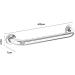 Grab Bar Grab Rails Safety Non-Slip Barrier-Free Bathroom Handrails Bathtubs Toilets Kitchens Bathroom Handle - Buy Online on GoSupps.com