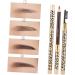 Didiseaon 2pcs Eyebrow Pencils Pencil with Brow Brush Grey Brown Beauty Make up Miniature Suite Wooden Women's - Buy Online on GoSupps.com