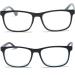 Buy MMOWW 2-Pack Reading Glasses for Men & Women | Anti-Blue Computer Glasses with Spring Hinges (Gray + Blue 2.0x) - Shop Now! - Buy Online on GoSupps.com