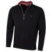 Calvin Klein Men's 1/2 Zip CK Golf Sweater - Black/Red - M