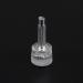 sourcing map 5 Pairs TPU High Heel Tips Shoes Replacement Tap Caps for Women High Heel Shoes 3mm Pin 7mm Round Shape Heel Repair Caps Transparent - Buy Online on GoSupps.com