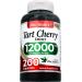 FITO MEDIC'S Lab | tart cherry capsules |200 capsules |12000 mg| tart cherry | tart cherry extract | cherry| cherry extract | concentrate extract |Ultra high Absorption.