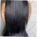 PLAFOPE Piece Long Straight Hair Wig Hair Extensions Clip in Wig Hair Extensions Hair Extensions for Women Artificial Hair Women Hair Extensions Long Straight Hair Extensions False Hair 55X15CM Black - Buy Online on GoSupps.com