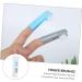 FOMIYES 9 pcs Tools and Brush Cleaning Professional Finger Double-head Cat Pet Plastic Teeth Dog 1 count (Pack of 1) Assorted Colorx3pcs - Buy Online on GoSupps.com