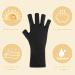 Ouligay UV Gloves for Gel Nails Anti UV Gloves UPF50+ UV Protection Gloves for Manicures Nail Fingerless UV Gloves for Manicures Skin Care - Buy Online on GoSupps.com