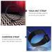 SEWACC 12pcs Yoga Mat Strap - Tightly Secure Your Mat with Hook and Loop Ties, 25*400mm Black - Buy Online on GoSupps.com
